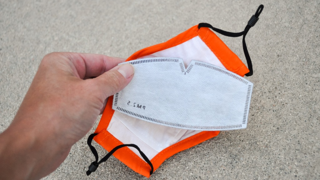 kids mask - activated carbon filters and the 5 layer filter design included with...