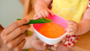 Ali+Oli (3pc) Silicone Spoon Set for Baby (Blush) Unbreakable Silicone Baby  Spoon, Baby Spoons Self Feeding 6 Months & Up, Self Feeding Baby Utensils