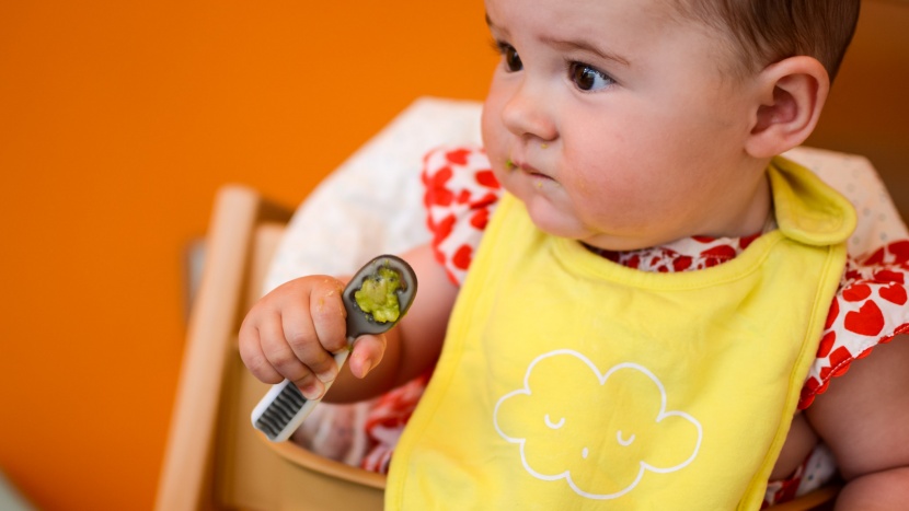 baby spoon - each product varies in material, and some of them use a combination...