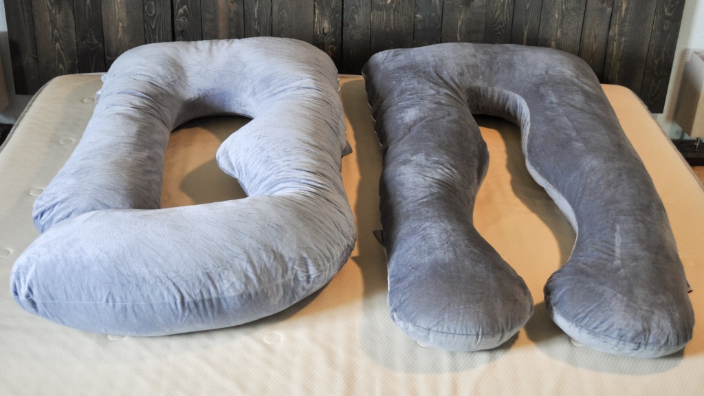 pregnancy pillow - the chilling home has a modified u or o shape that is versatile and...