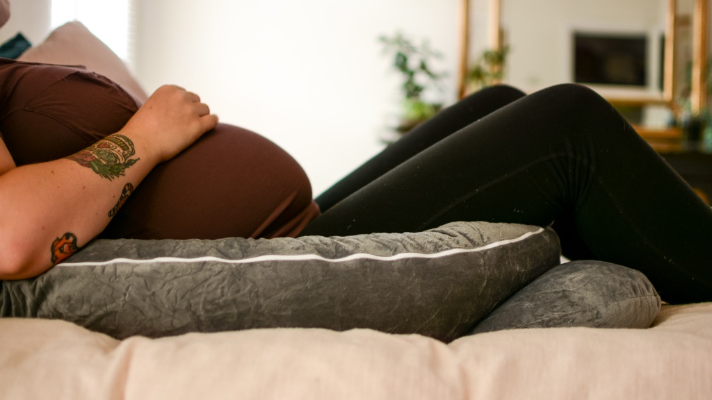 pregnancy pillow - finding a pillow you can bend and mold is key to keeping...