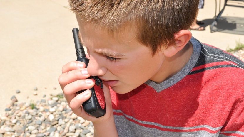 kids walkie talkies - the retevis feel like the most durable in the group.