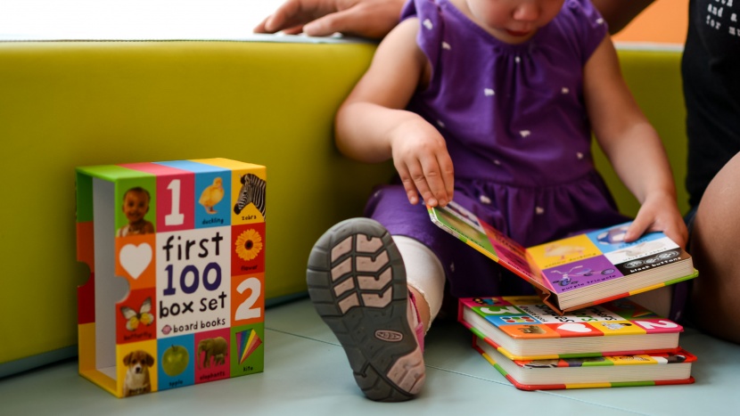 toddler books - the first 100 box set is budget-friendly, combining learning and fun...