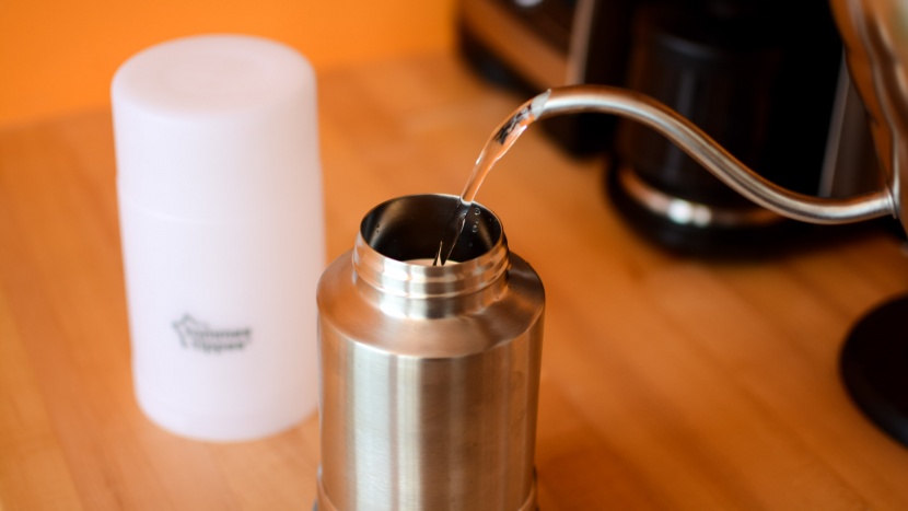 tommee tippee travel warmer - tommee tippee recommend using freshly boiled water to fill the flask...