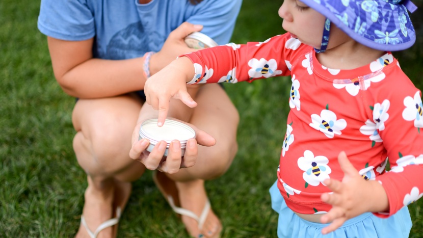 baby sunscreen - follow the directions for each product. most often, a product will...