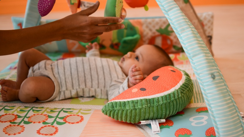 baby gym - a gym can be advantageous in a baby&#039;s growth and development.