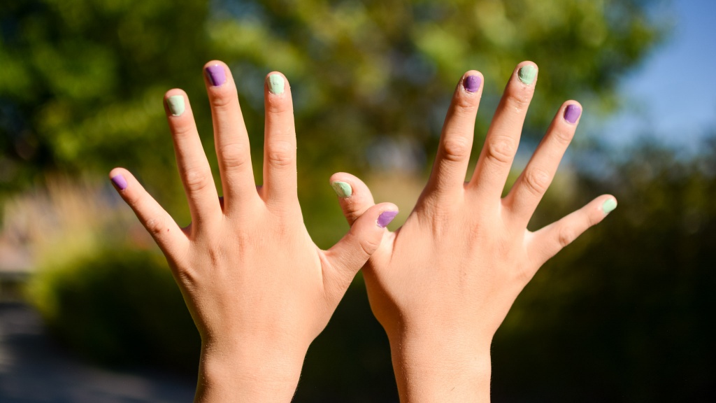 Is it safe to use nail polish on a child's nails?