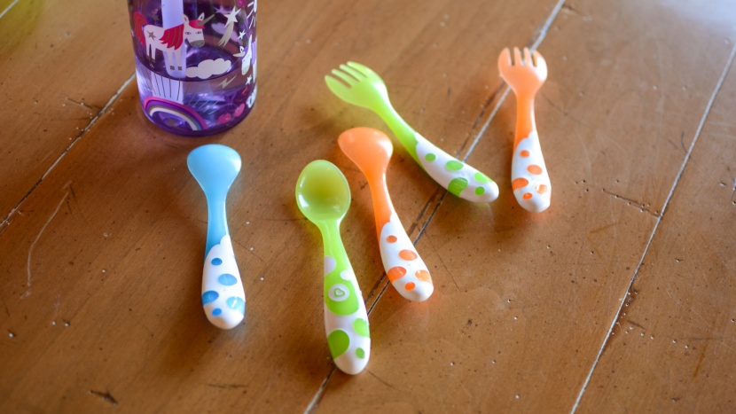 pictured is the munchkin multi forks and spoons.