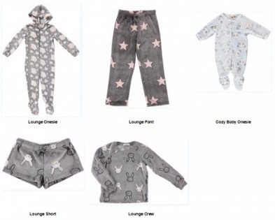 Recall Notice: Ragdoll & Rockets  Children's Lounge Wear