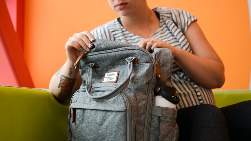 ruvalino backpack - organizing and later finding all your baby supplies can be done with...