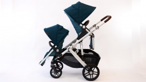 Younger passengers may like facing mom or dad while older riders...