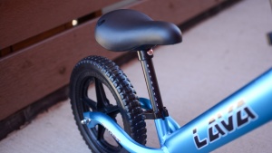 The Lava seat is nicely padded and well built.