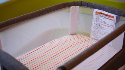 Baby Delight Beside Me Dreamer Review (While there is much to love about the Dreamer, they appear to use chemical flame retardants in their production process.)