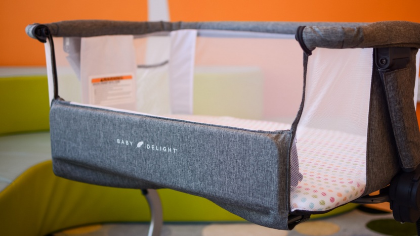 bassinet - the majority of baby contact sides in the baby delight are...