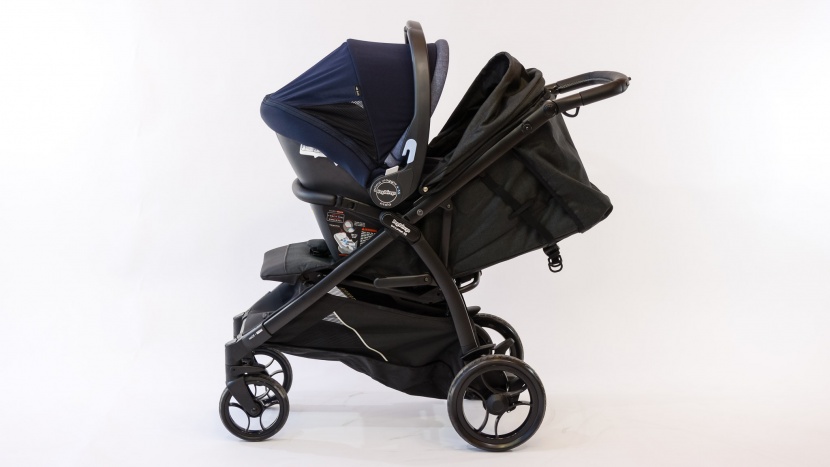 peg perego booklet 50 combo - the toddler seat on the booklet 50 needs to be reclined to attach...