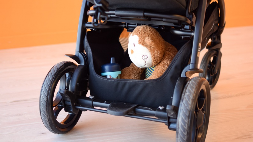 peg perego booklet 50 combo - the storage bin on the booklet 50 has good access from the back, but...