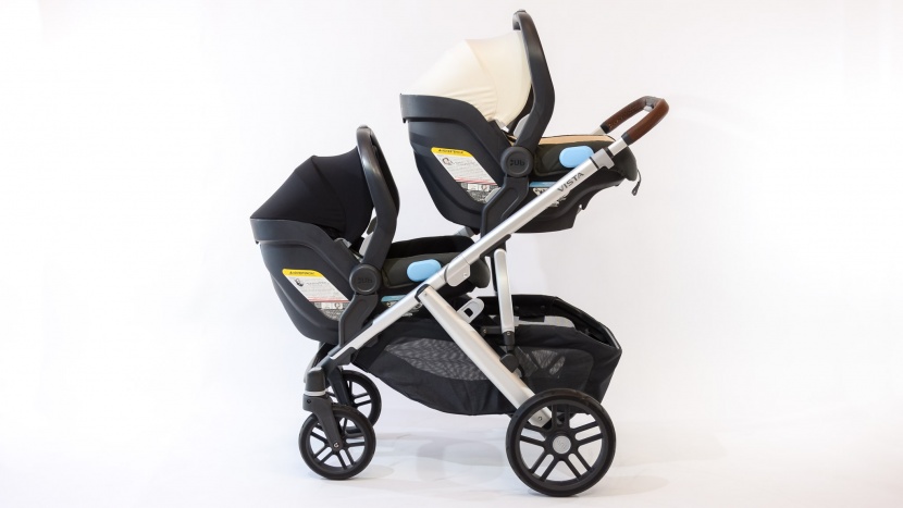 uppababy vista v2 combo - the vista v2 is great for twins as it can carry two carriers at the...