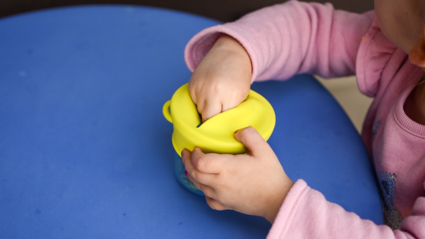 snack catcher - the boon snug is the only snack catcher we tested with a slot...