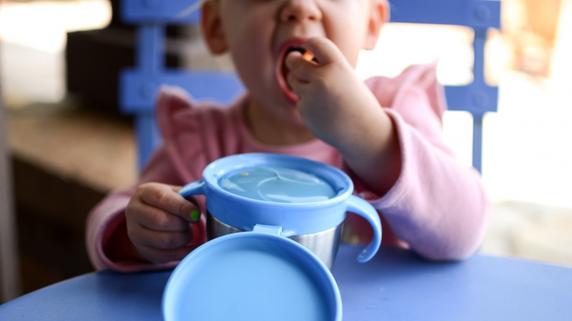 snack catcher - the ease with which annie could get to her goldfish was one of the...