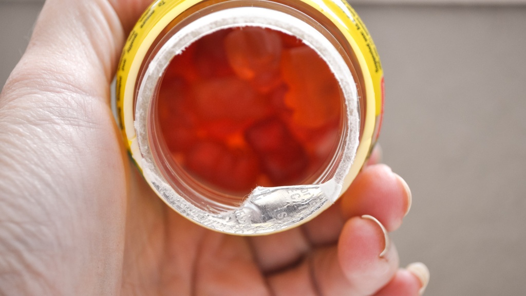 kids vitamins - the l&#039;il critters vitamins clumped together regularly as the gummies...