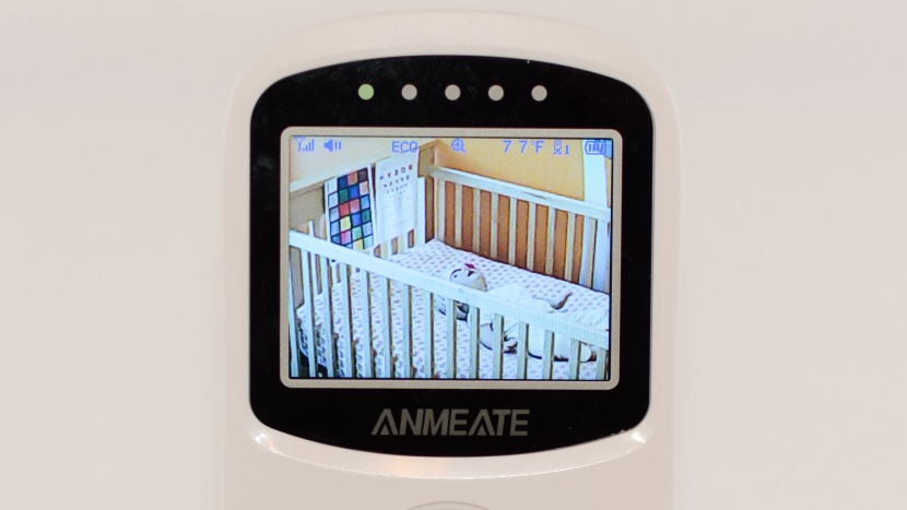 anmeate sm24 - the anmeate shows the room temperature on the parent unit at the top.
