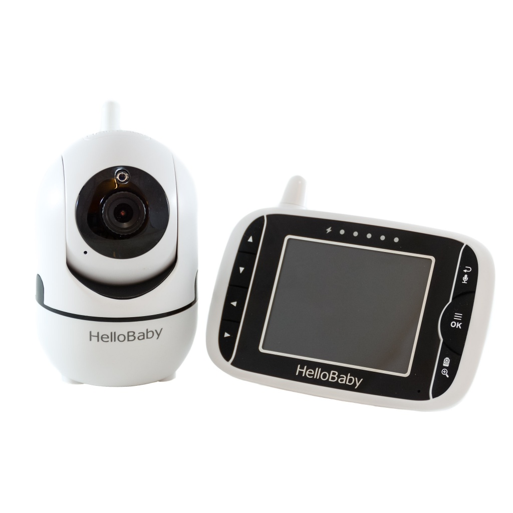 HelloBaby Baby Monitor-HB6550 5 Video Baby Monitor with Remote