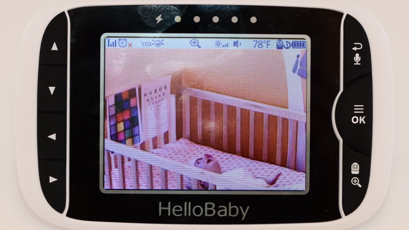 daytime images of the hello baby lose some clarity when you use the...