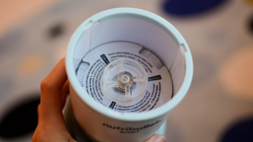 nutribullet baby - the motor base doesn&#039;t require much cleaning, but liquids can leak...