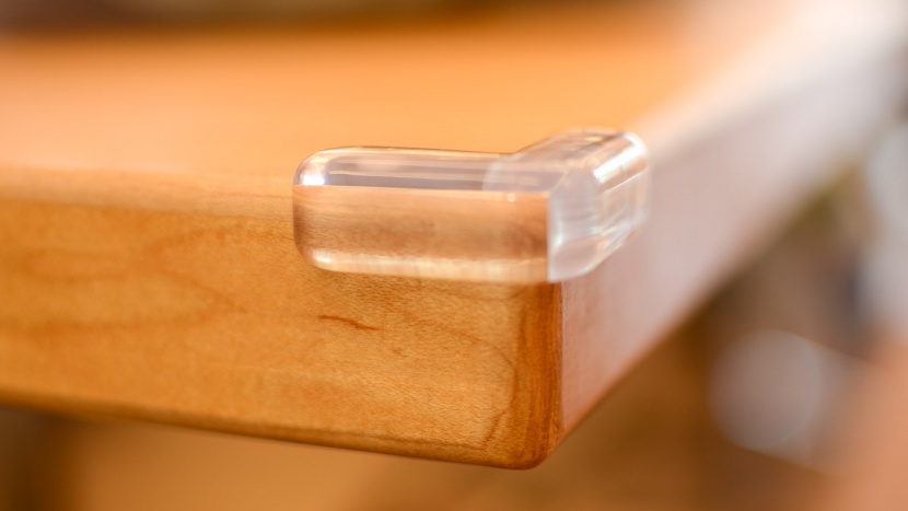 babyproofing kit - clear corner guards offer protection from sharp corners without...