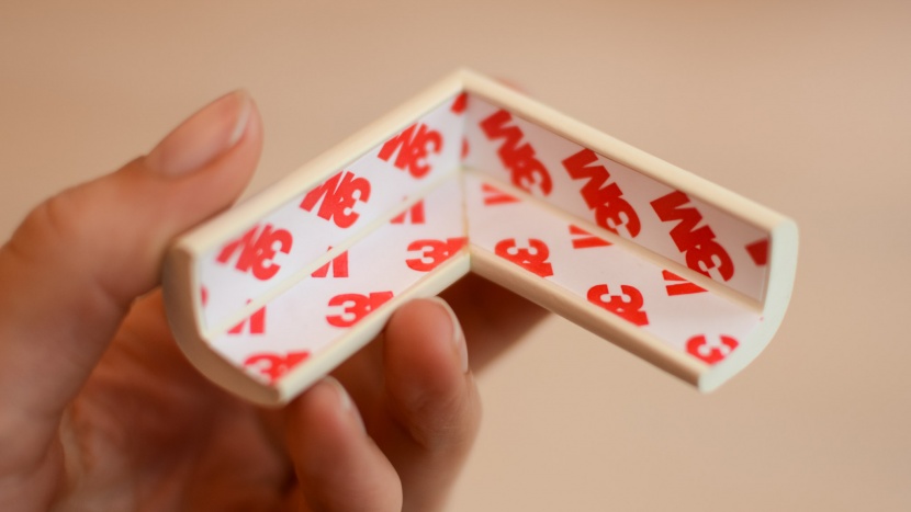 the bebe earth protectors have the adhesive already in place for a...