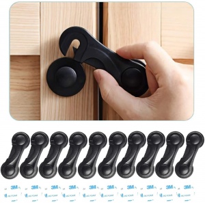 10 pcs Hidden Design No Tool Needed Baby Proofing Cabinet Latch Locks, Child  Home Safety Products For Drawer Cupboard Doors