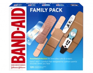 band-aid bandages family pack kids bandages