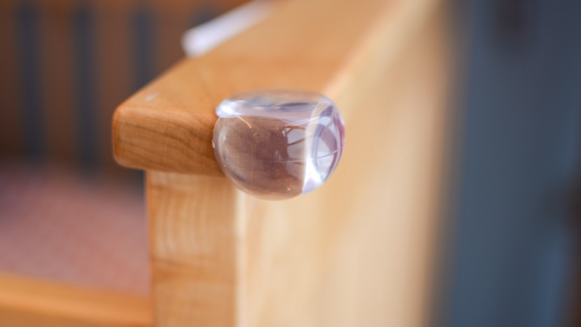 babyproofing kit - while not as cushioned as their foam counterparts, clear corner...