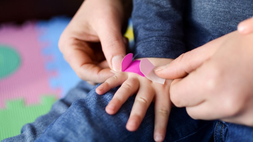 kids bandages - the all terrain neon kids bandages are plastic and add a pop of color.