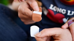 The Solimo Bandages are wider than most of the competition.