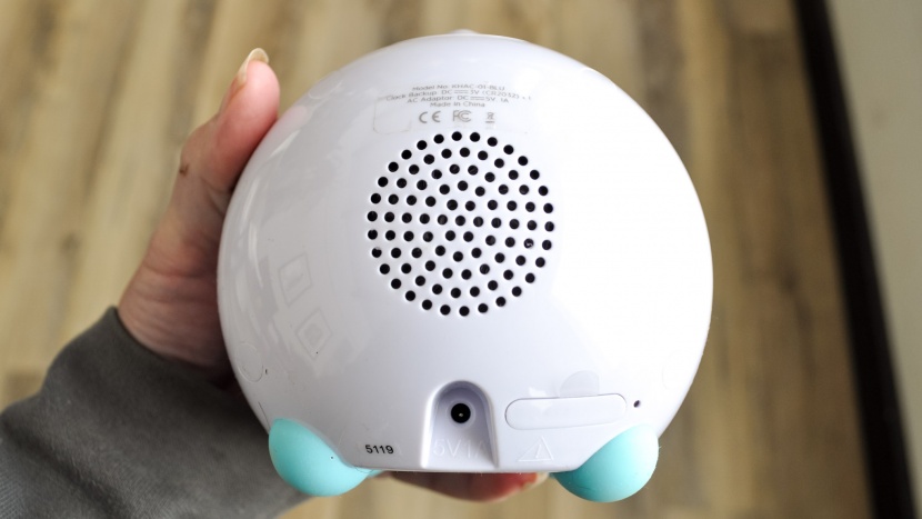the little hippo comes with a coin style battery in the back for...