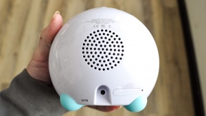 The Little Hippo comes with a coin style battery in the back for...