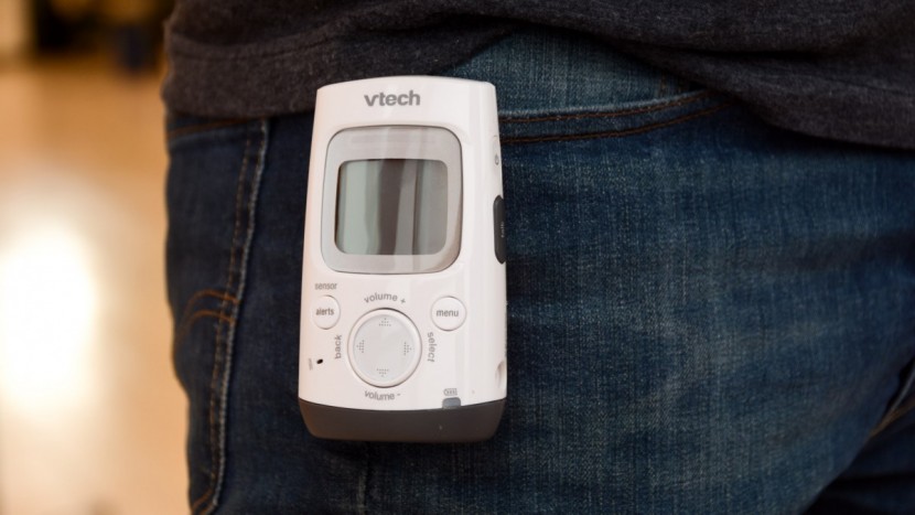vtech dm271 - the parent unit on the dm271 has a handy belt clip for hands-free...