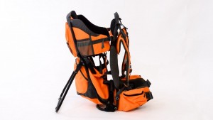 The kickstand on the LuvdBaby feels stable and is easy to operate...