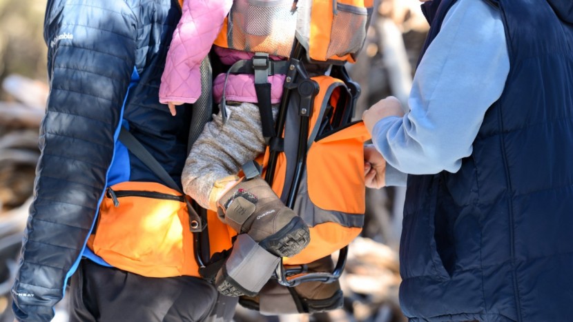 luvdbaby premium - the luvdbaby comes with stirrups which can increase passenger...