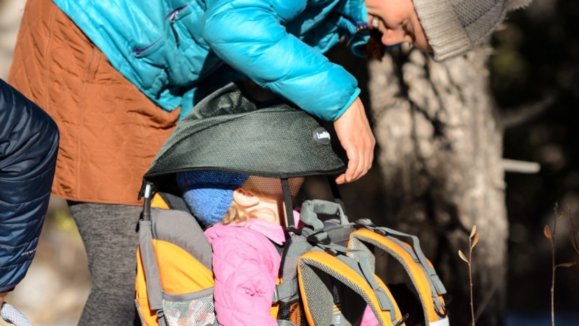 the canopy on the luvdbaby is somewhat small and could block...