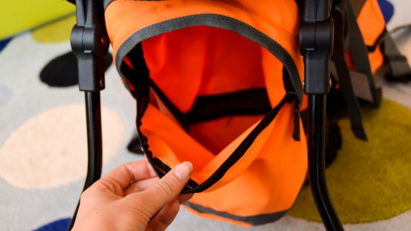 the main compartment is roomy and will fit most items including the...