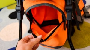 The main compartment is roomy and will fit most items including the...