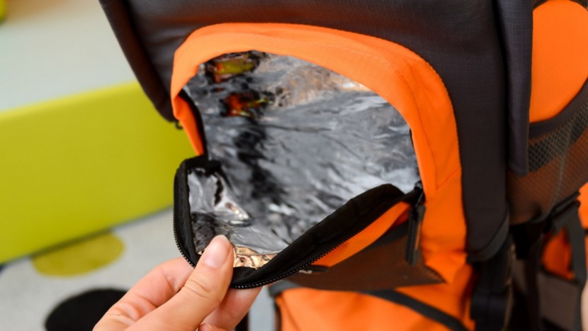 luvdbaby premium - the top rear pocket on the luvdbaby is insulated and could...