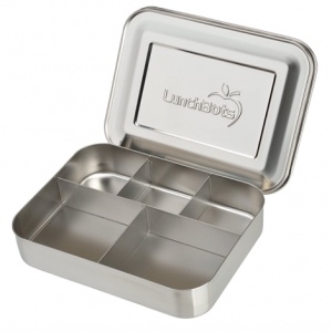 Bentgo Kids' Stainless Steel Leak-Proof Lunch Box - Silver