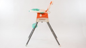 The Grow with Me has a very wide stance and has a larger footprint...