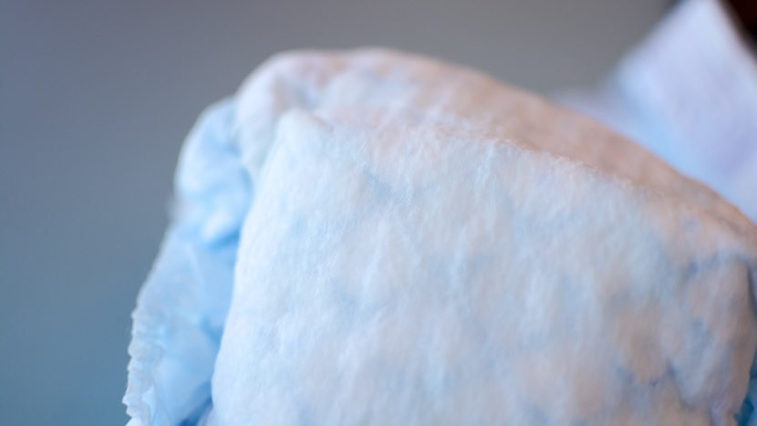 the material of the inner liner is virtually textureless and has a...