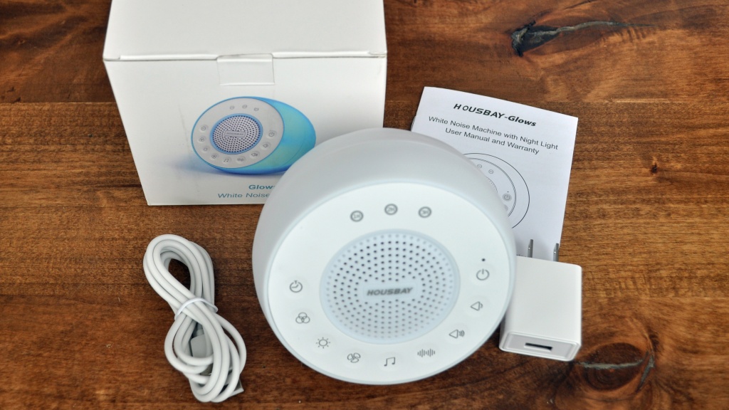  Housbay White Noise Machine with 31 Soothing Sounds