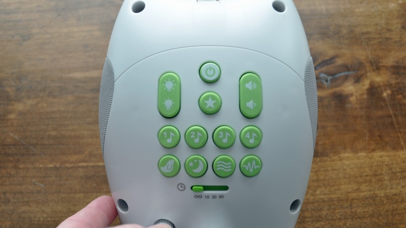 sound machine baby - the skip hop user interface might look busy, but it is...