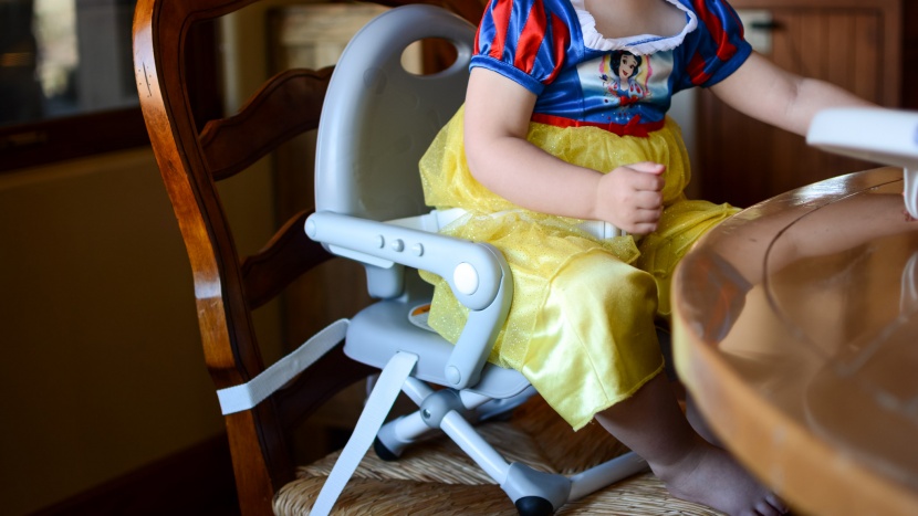 the chicco pocket booster seat offers three height settings to...